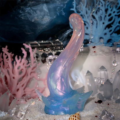Ren Waiwu - Cangyao Fish 5.75-inch Platinum Silicone Dildo Small