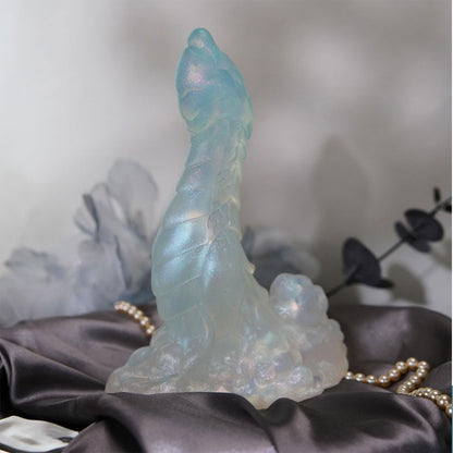 Ren Waiwu - Yue Yuan 5.5-inch Platinum Silicone Dildo
