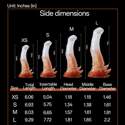 Ren Waiwu - Xing Xiao 5.75-inch Platinum Silicone Dildo
