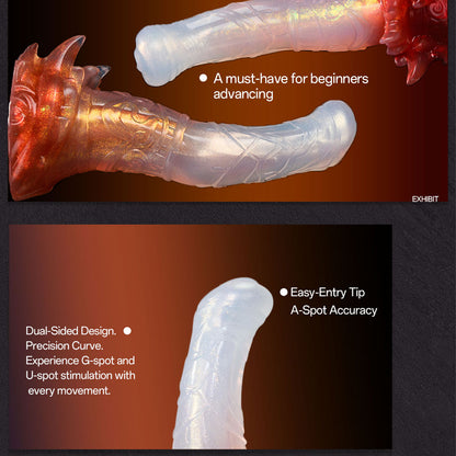 Ren Waiwu - Xing Xiao 5.75-inch Platinum Silicone Dildo