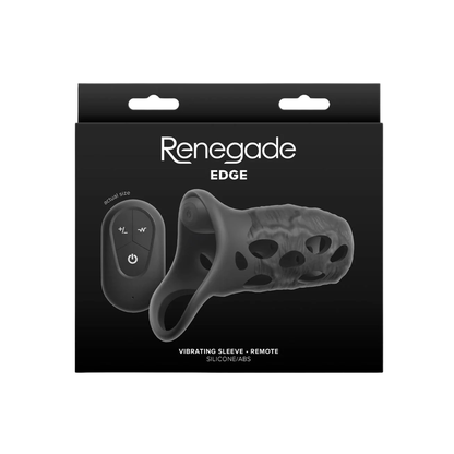 Renegade - Edge Vibrating Penis Sleeve with Remote