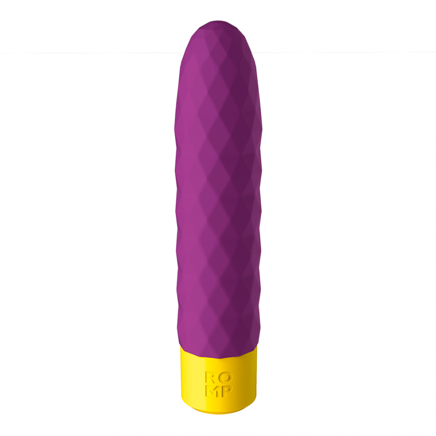 Romp - Beat Rechargeable Silicone Ribbed Classic Vibrator