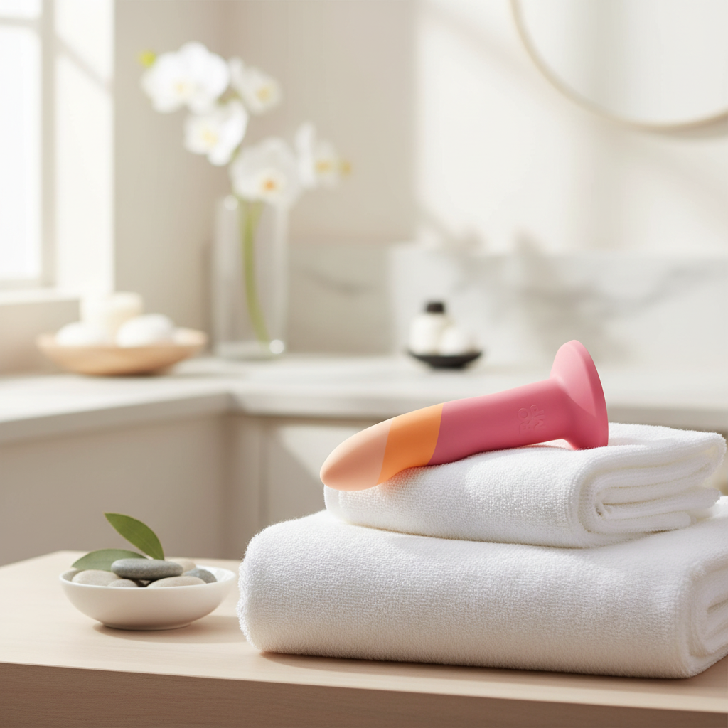 ROMP Dizi in spa setting