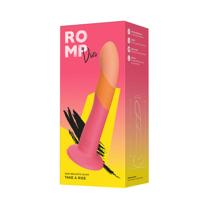 ROMP - Dizi Take A Ride 7-Inch Harness Compatible Silicone Suction Cup Dildo