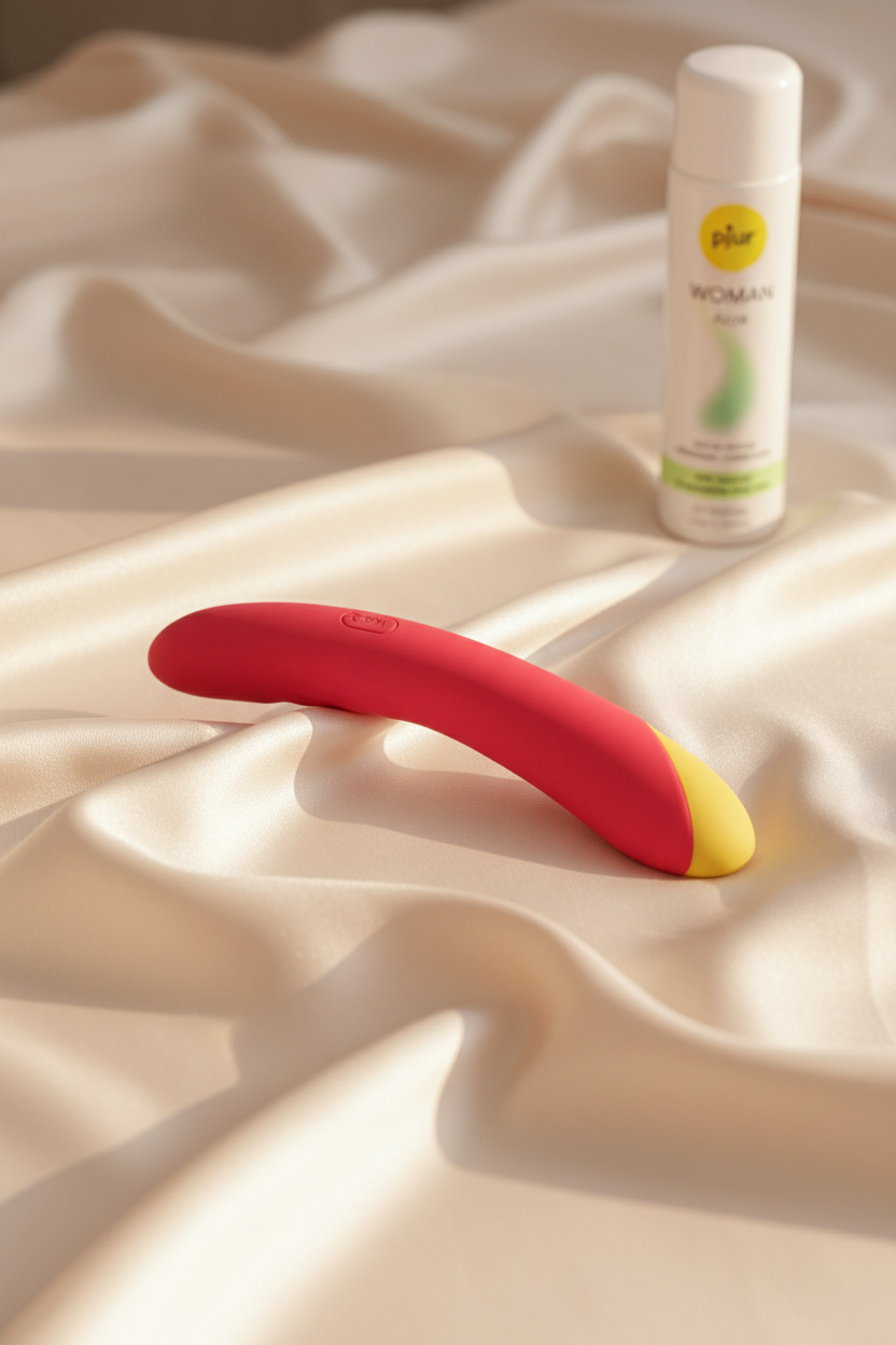 ROMP Hype and Pjur Woman Aloe Close-up