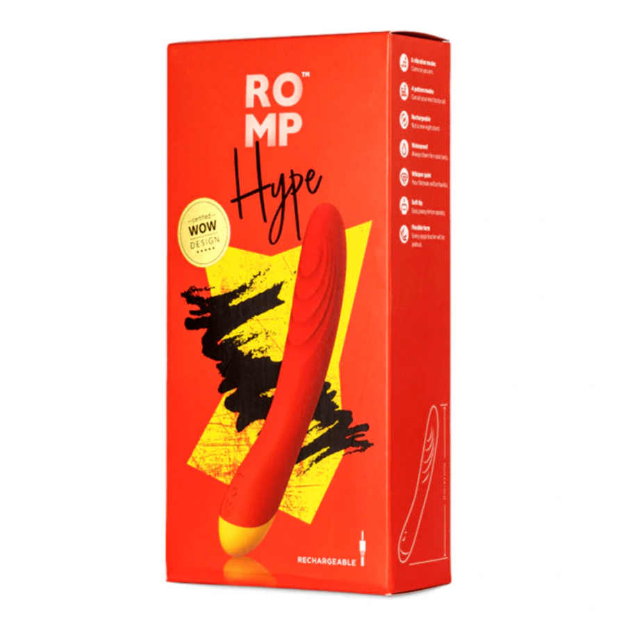 Mac Romp ROMP Hype Curved G-Spot Vibrator | Pink Lifestyle Singapore