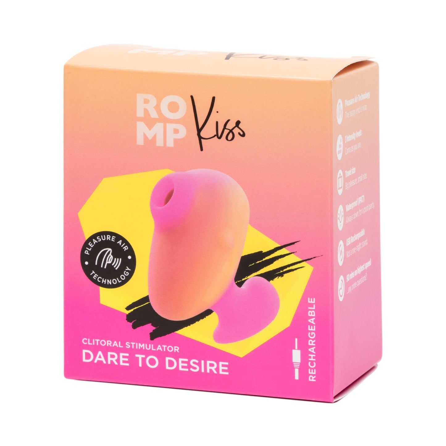 ROMP - Kiss Finger Pleasure Air Clitoral Stimulator Dare to Desire