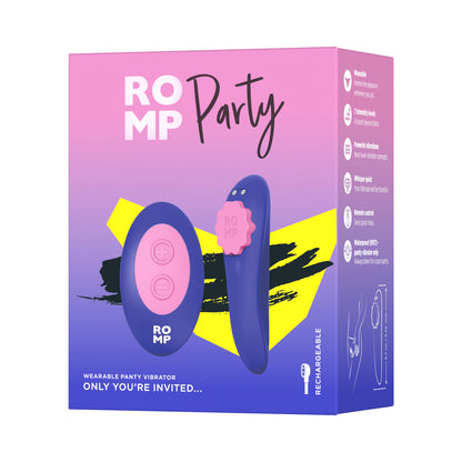 ROMP - Party Remote-Controlled Wearable Panty Vibrator