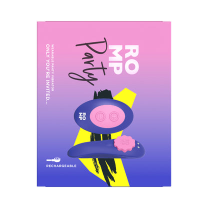 ROMP - Party Remote-Controlled Wearable Panty Vibrator