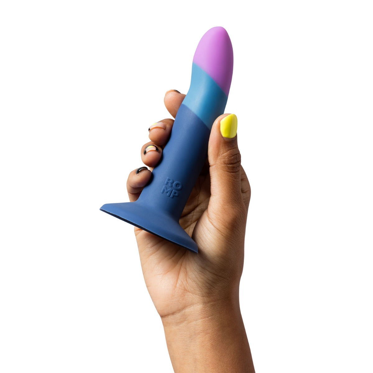 ROMP - Piccolo Hit The Right Note 5.5&quot; Harness Compatible Silicone Suction Cup Dildo 