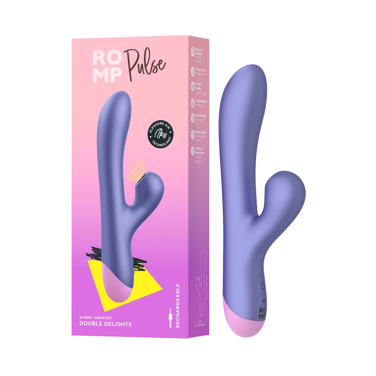 ROMP - Pulse Pleasure Air Rabbit Vibrator