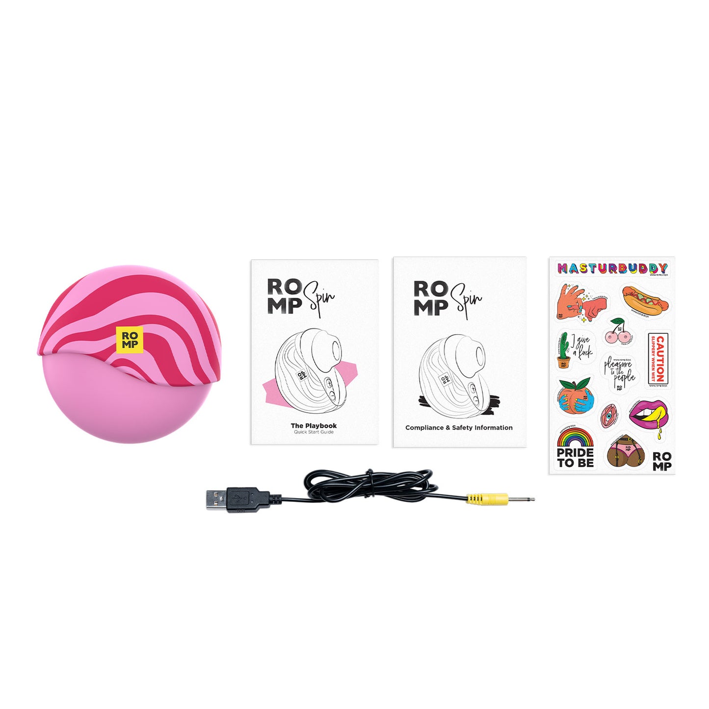 ROMP - Spin Pleasure Air Technology Clitoral Stimulator