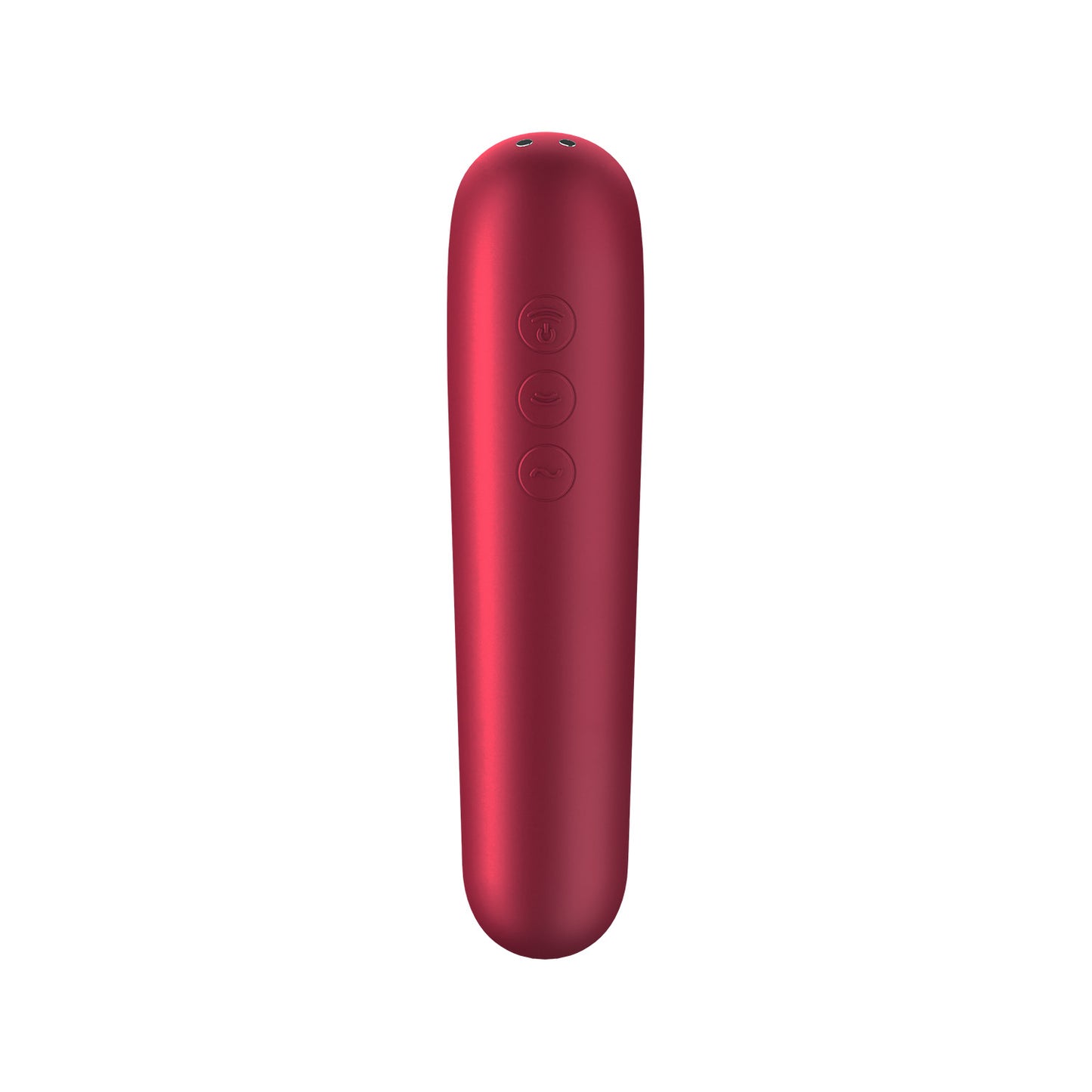 Satisfyer - Dual Love App Controlled Clitoral Suction Vibrator Red