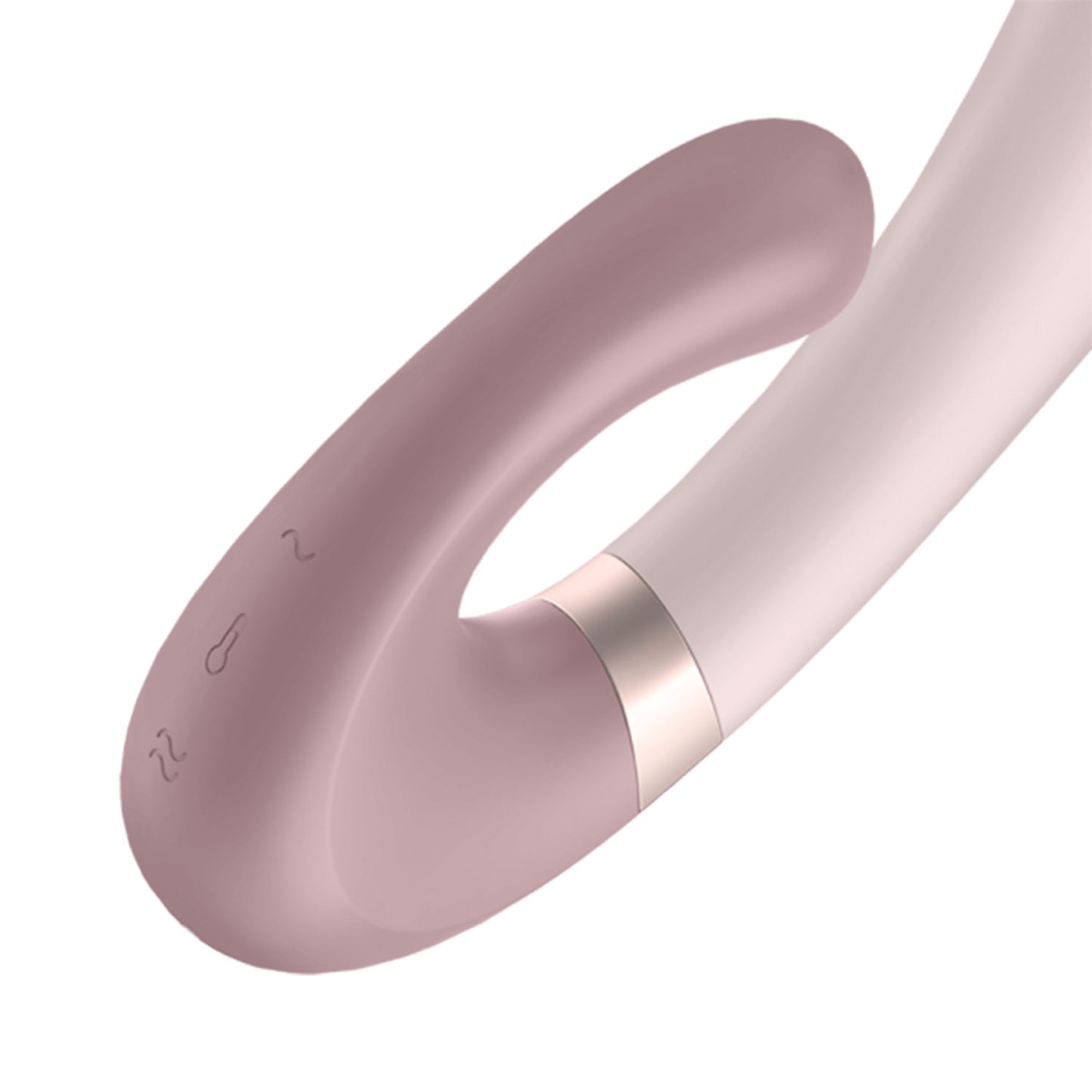 Satisfyer - Heat Wave App-Controlled Clitoral and G-spot Vibrator Mauve