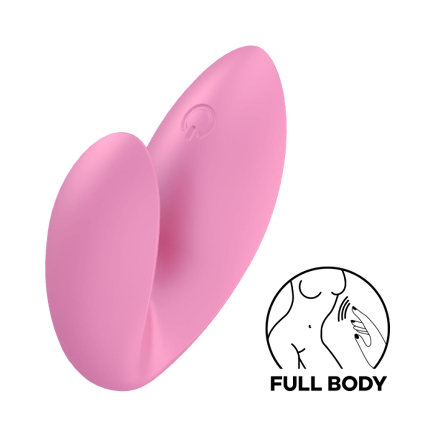 Satisfyer - Love Riot Silicone Finger Vibrator Pink