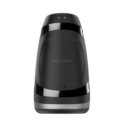 Satisfyer - Men Heat Vibration Male Masturbator Black