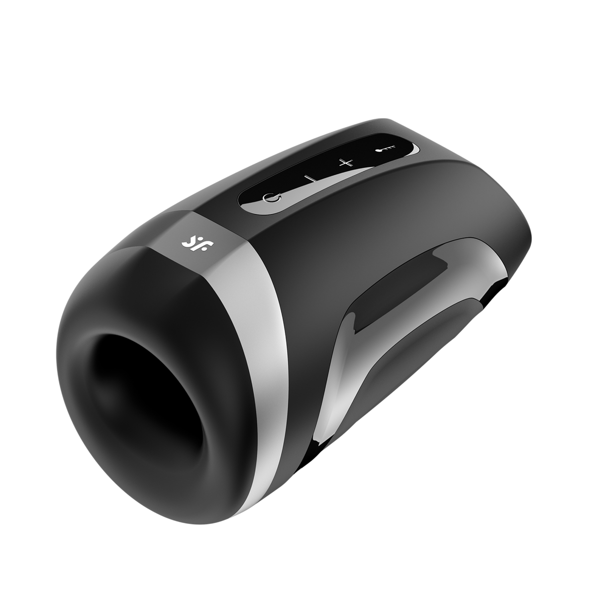 Satisfyer - Men Heat Vibration Male Masturbator Black