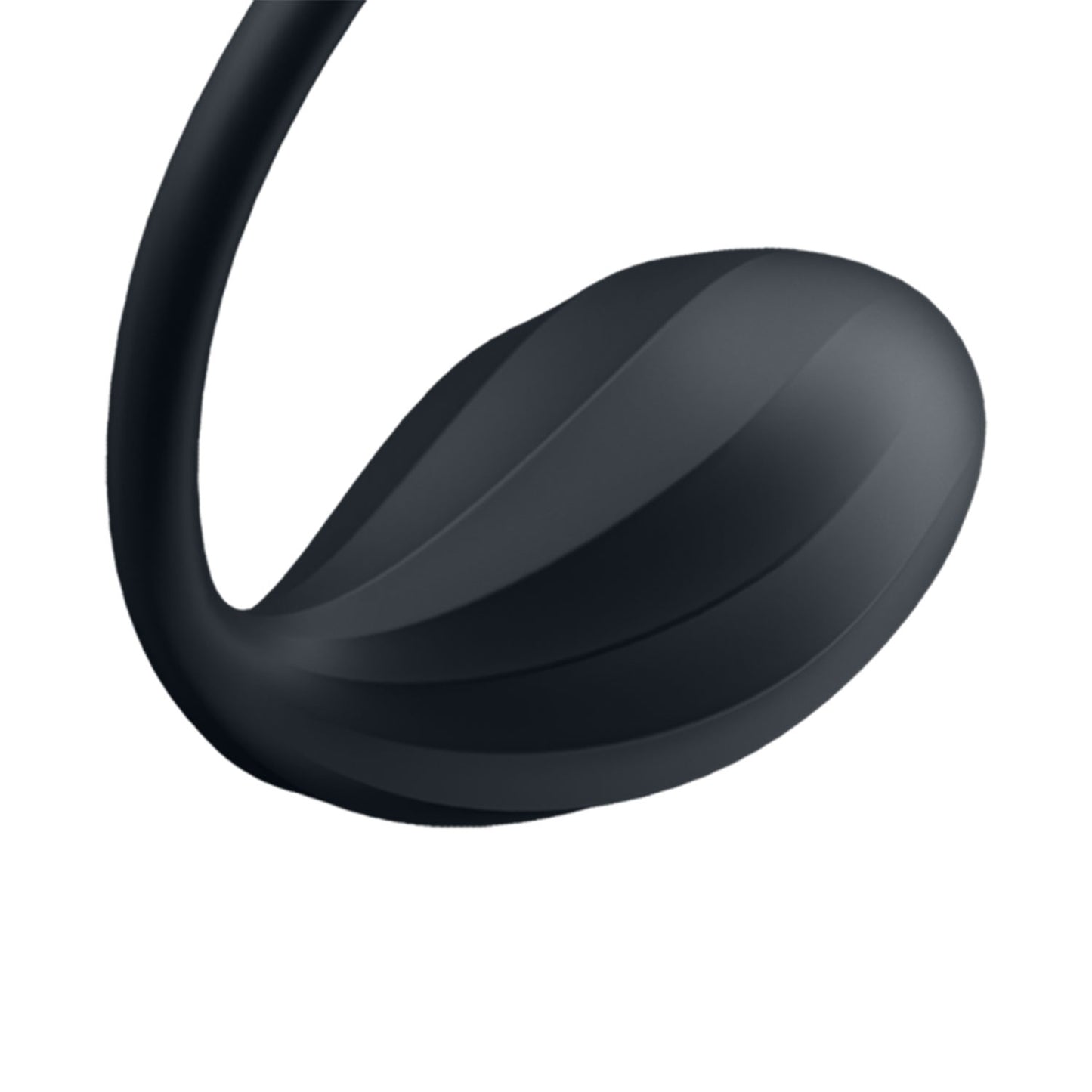 Satisfyer - Ribbed Petal App-Controlled Wearable Vibrator Black