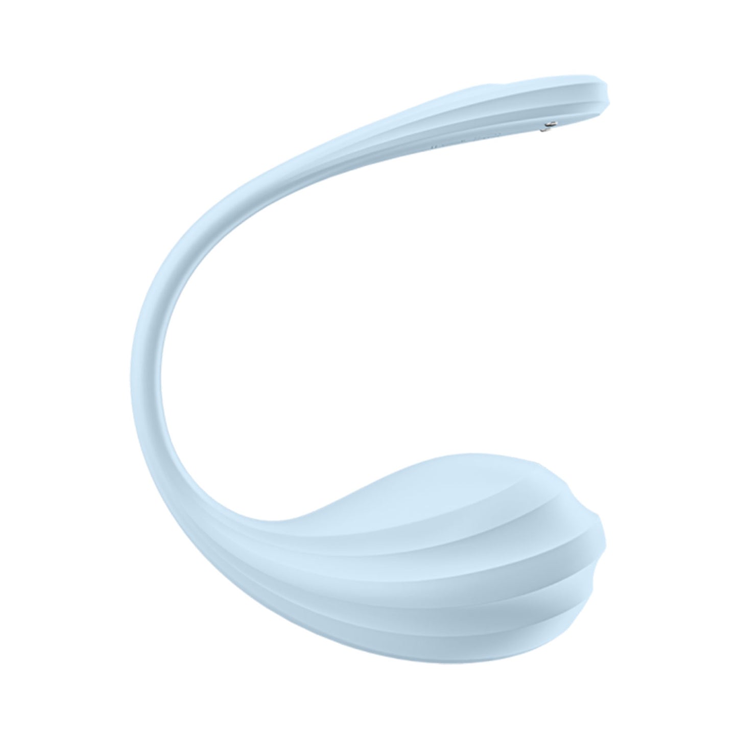 Satisfyer - Smooth Petal App-Controlled Wearable Vibrator Light Blue