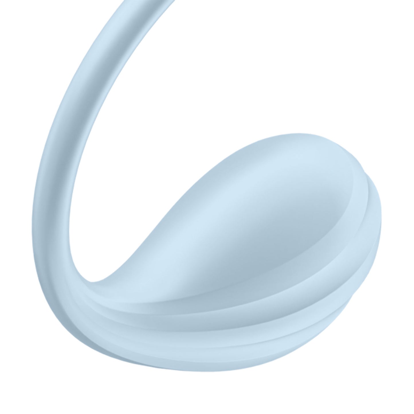 Satisfyer - Smooth Petal App-Controlled Wearable Vibrator Light Blue