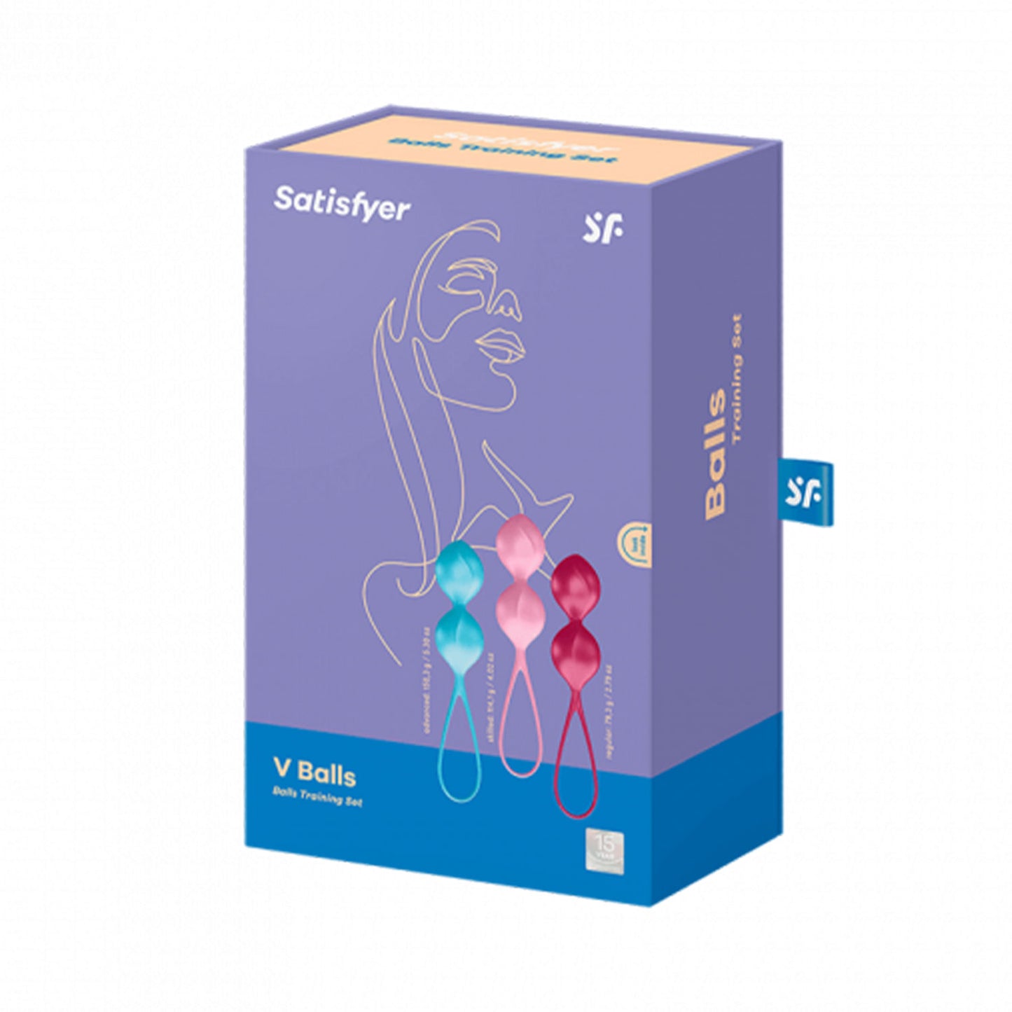 Satisfyer - V Balls Kegel Training Set of 3