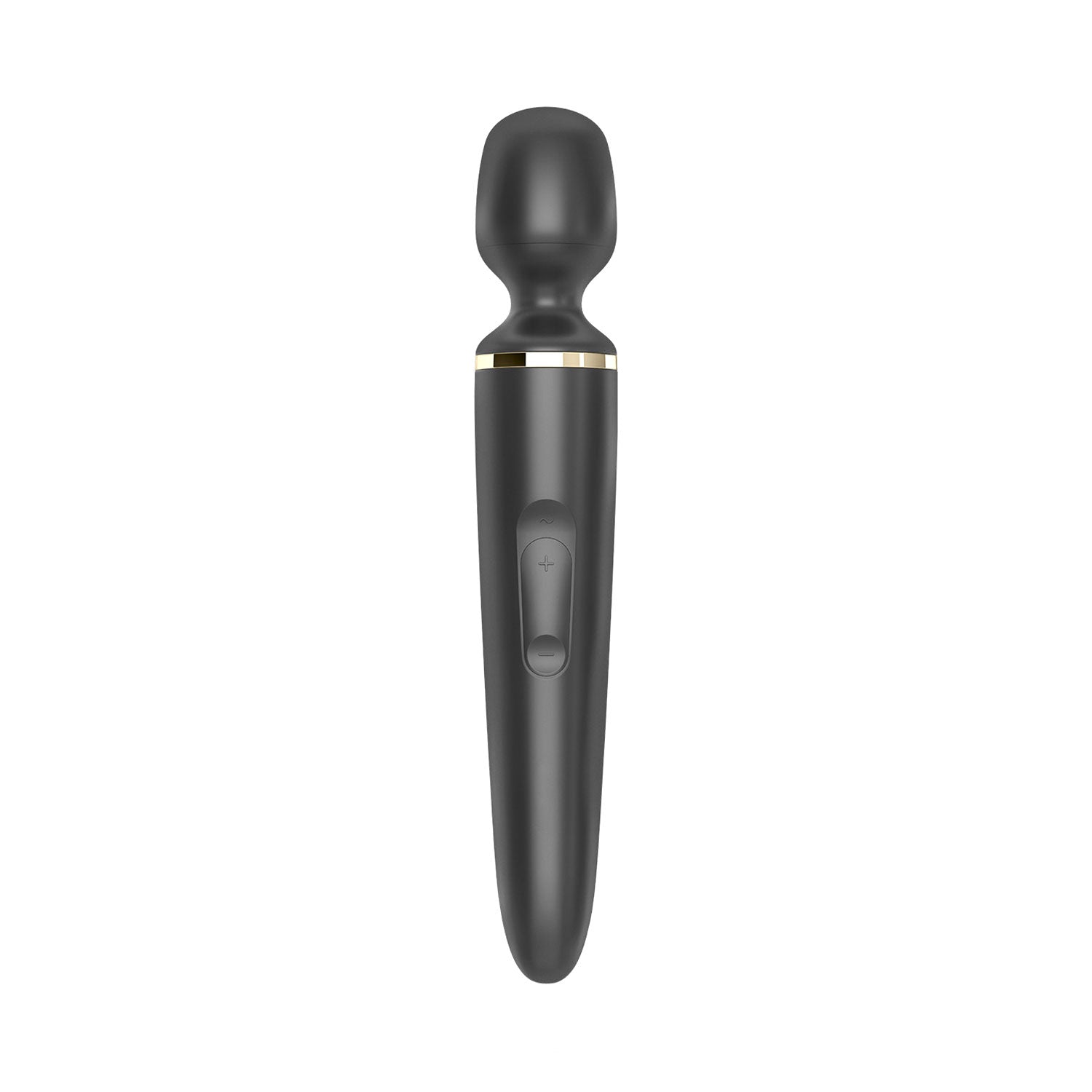Satisfyer - Wand-er Woman Wand Bergetar Boleh Cas Hitam