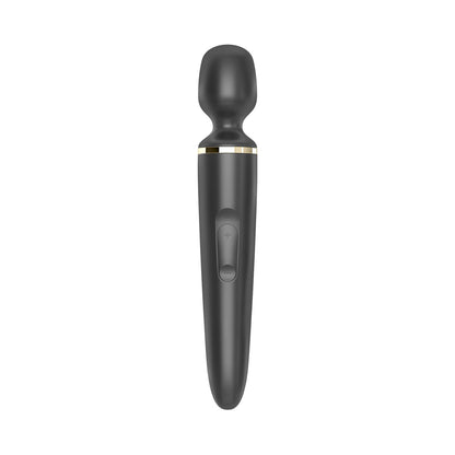 Satisfyer - Wand-er Woman Wand Bergetar Boleh Cas Hitam