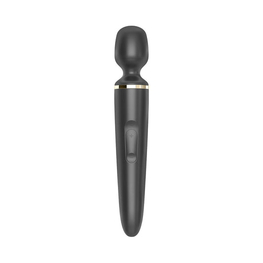 Satisfyer - Wand-er Woman Rechargeable Vibrating Wand Black