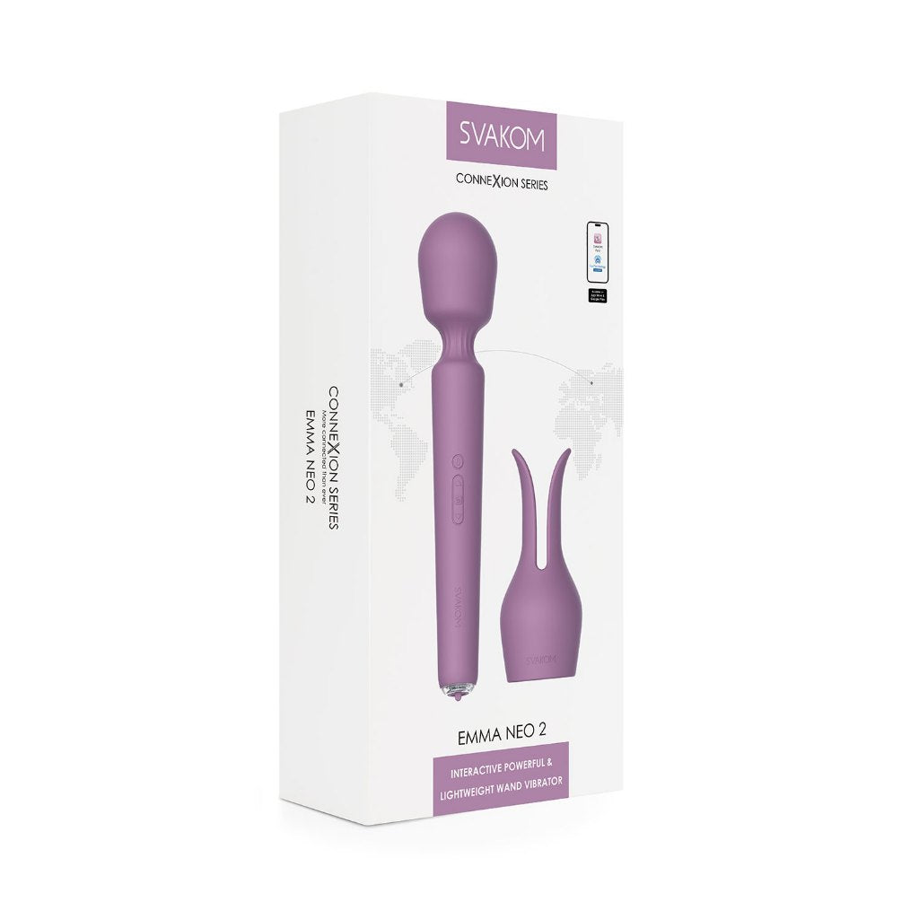 Svakom Emma Neo 2 App-controlled Wand Vibrator