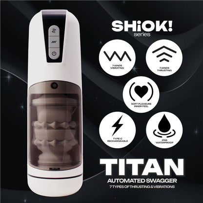 The Horny Company - Shiok - Titan Swagger Automatic Thrusting and Rotating Stroker