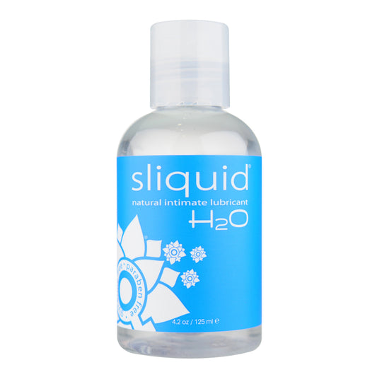 Sliquid - Naturals H2O Intimate Water Based Lubricant Glycerine And Paraben Free 125ml