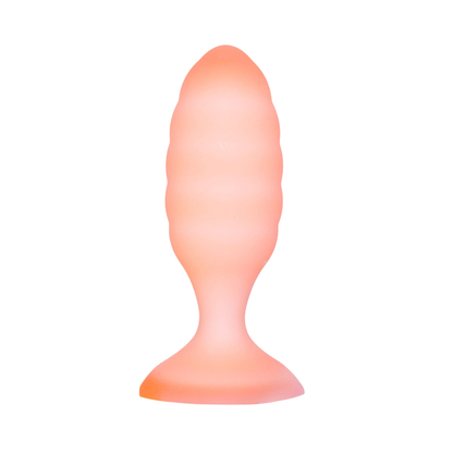 Softies - 4-in Silicone Anal Plug Orange