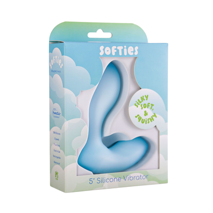 Softies - 5-in Silicone Dual Function Vibrator