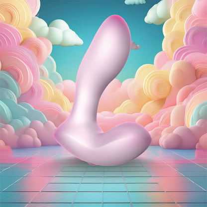 Softies - 5-in Silicone Dual Function Vibrator