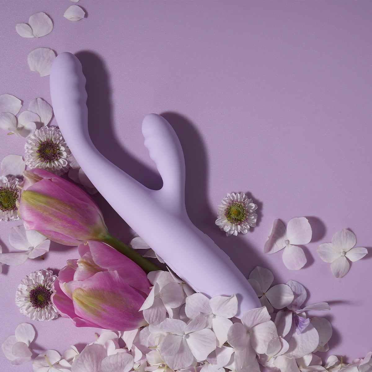 Svakom - Cici+ 2 App-controlled Slim Rabbit Vibrator Pastel Lilac