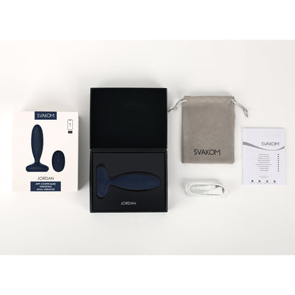 Svakom - Jordan App-Controlled Thrusting Anal Vibrator with Remote