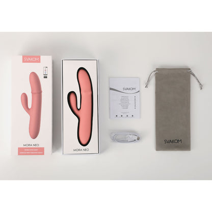 Svakom - Mora Neo App-controlled Thrusting Rabbit Vibrator