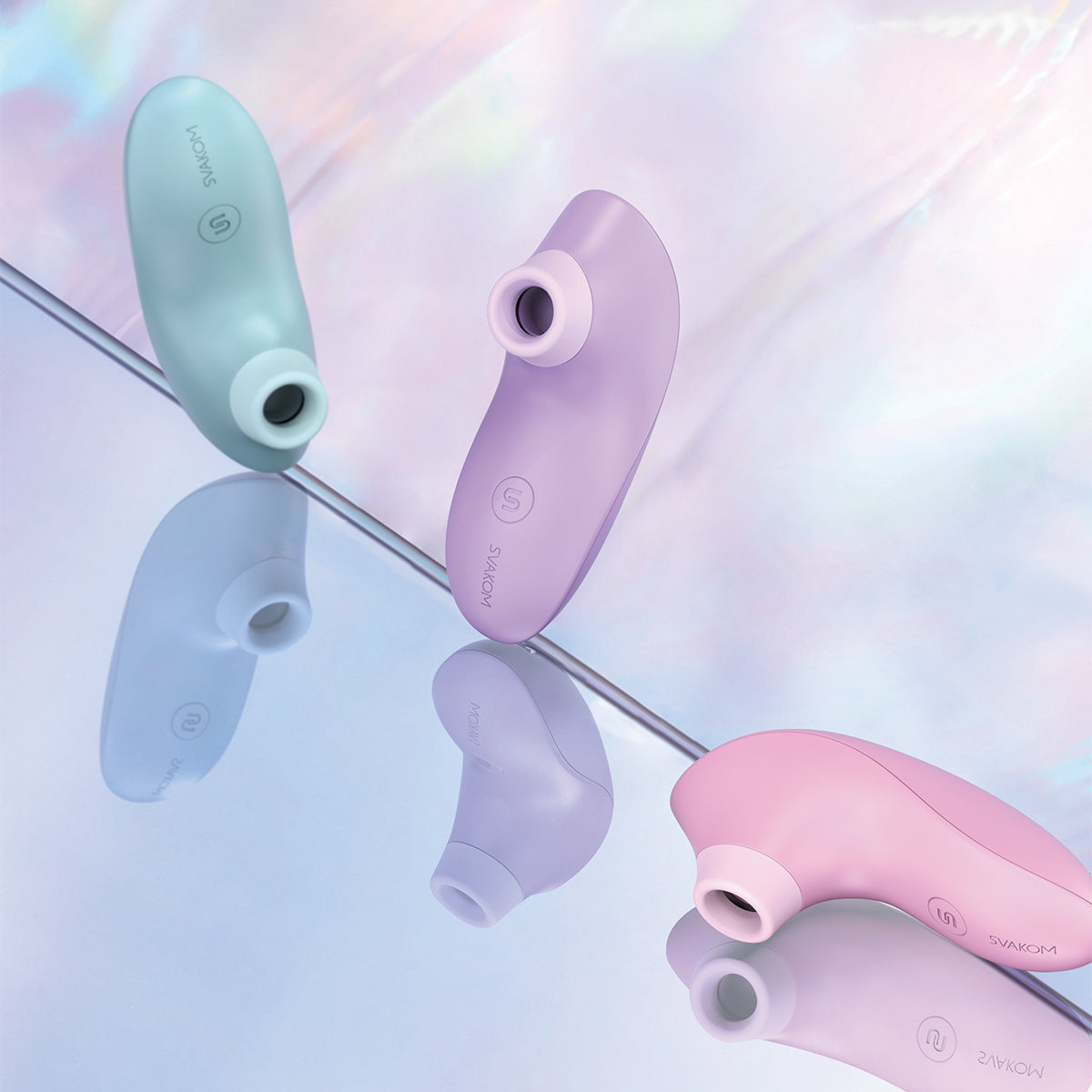 Svakom - Pulse Lite App-Controlled Neo Clitoral Stimulator Pale Rosette
