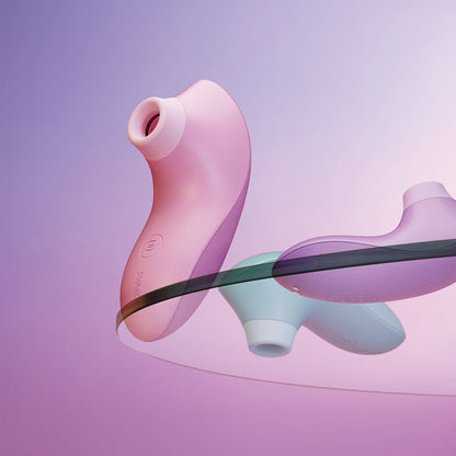 Svakom - Pulse Lite App-Controlled Neo Clitoral Stimulator Pale Rosette