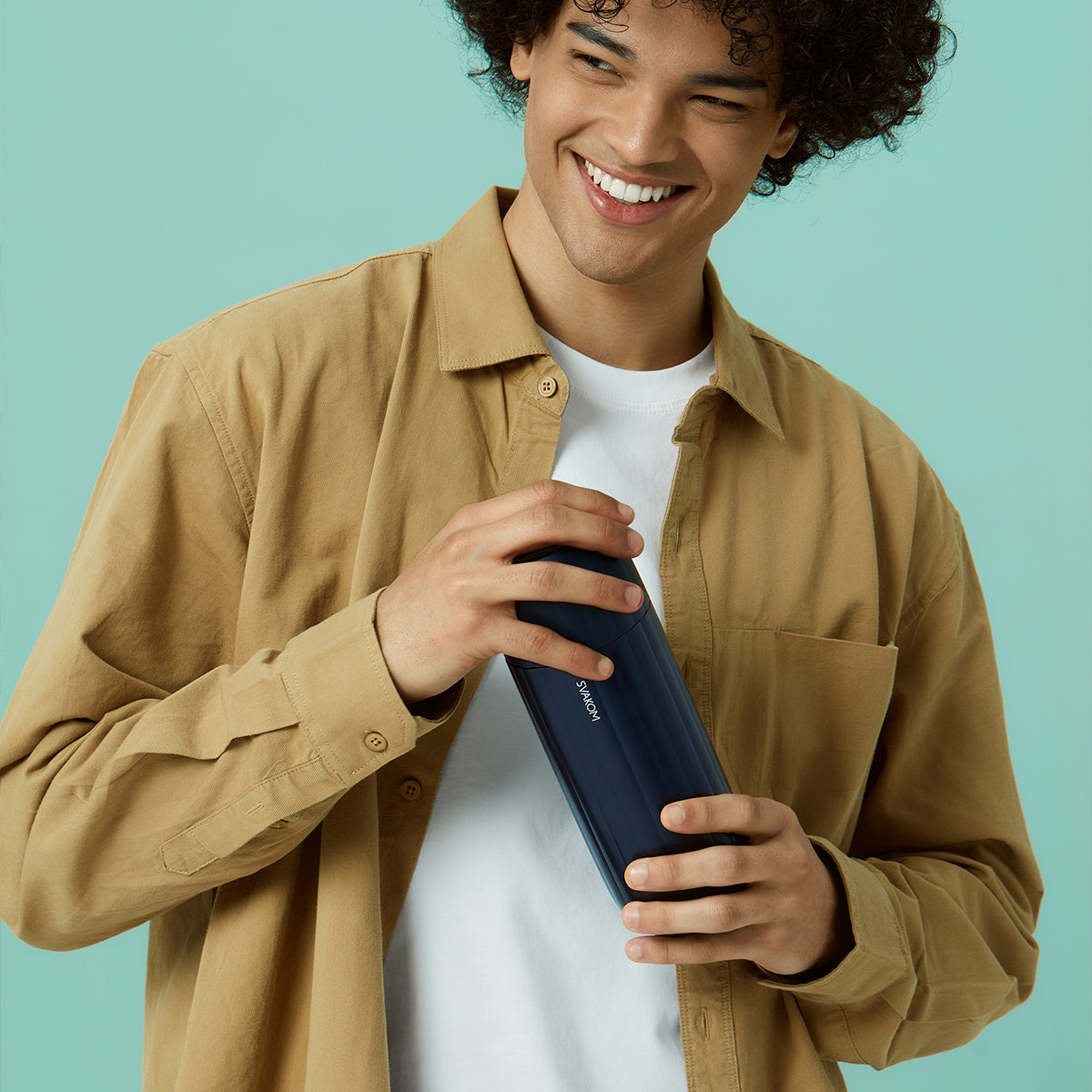 Svakom - Sam Neo 2 Pro App-Controlled Heating and Sucking Masturbator