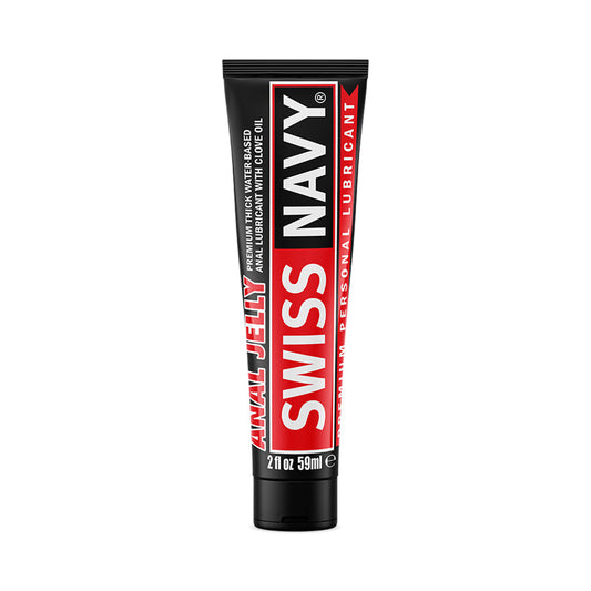 Swiss Navy - Anal Jelly Premium Thick Water-based Personal Anal Lubricant with Clove Oil 59ml