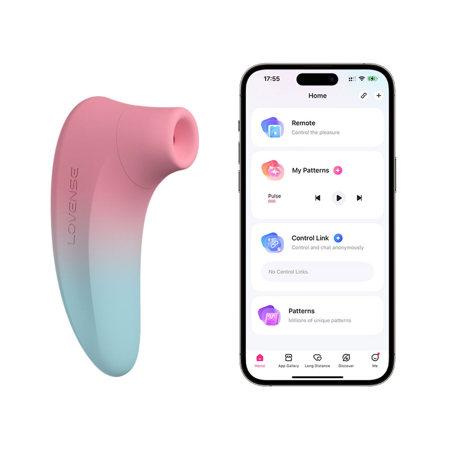 Lovense - Tenera 2 App-Controlled Clitoral Suction Stimulator