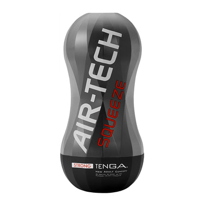 Tenga - Air-Tech Squeeze Reusable Masturbator Hard Suction Black