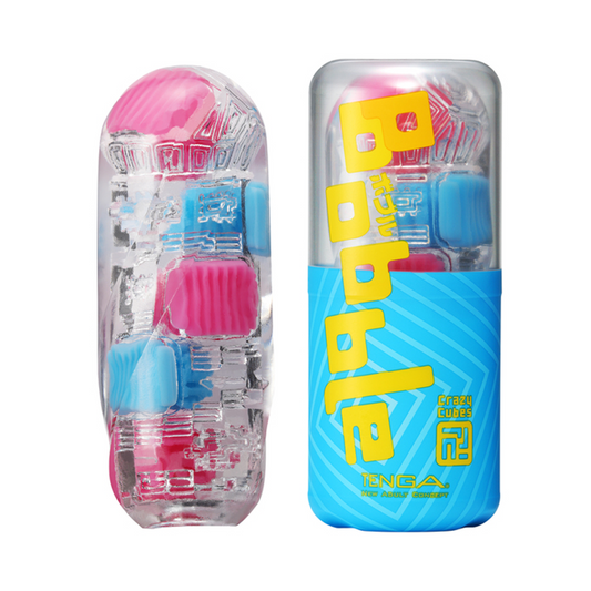 Tenga - Bobble Series Masturbation Cup Crazy Cubes