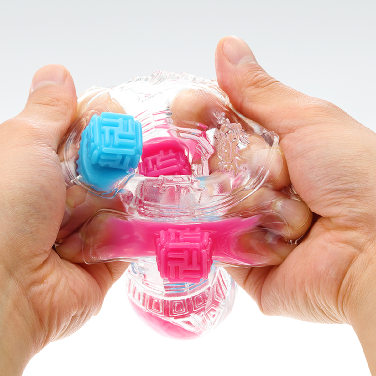 Tenga - Bobble Series Masturbation Cup Crazy Cubes