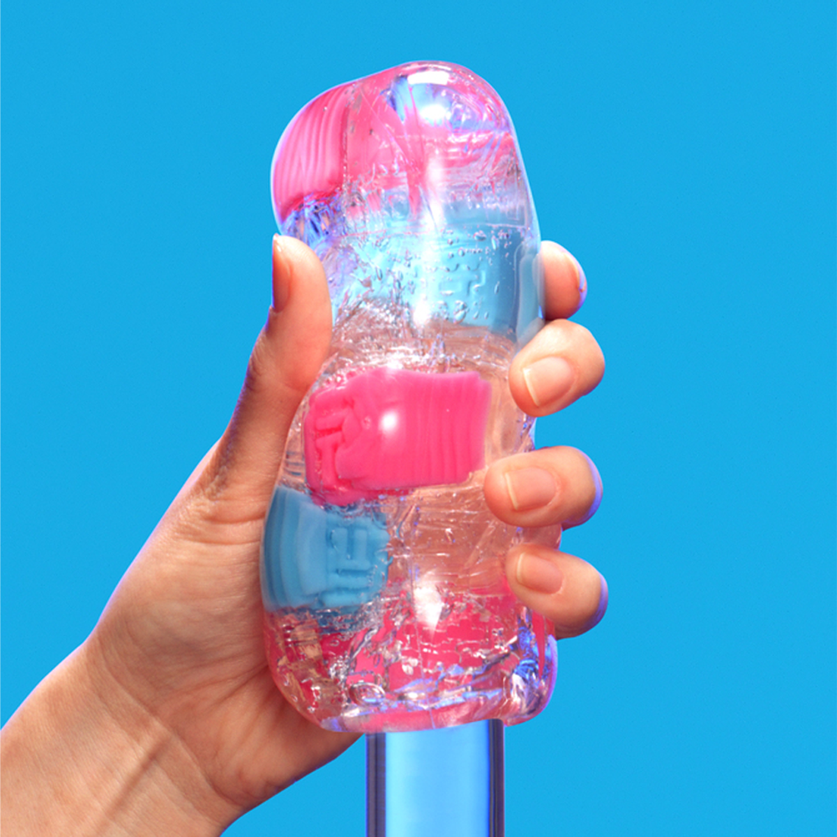 Tenga - Bobble Series Masturbation Cup Crazy Cubes