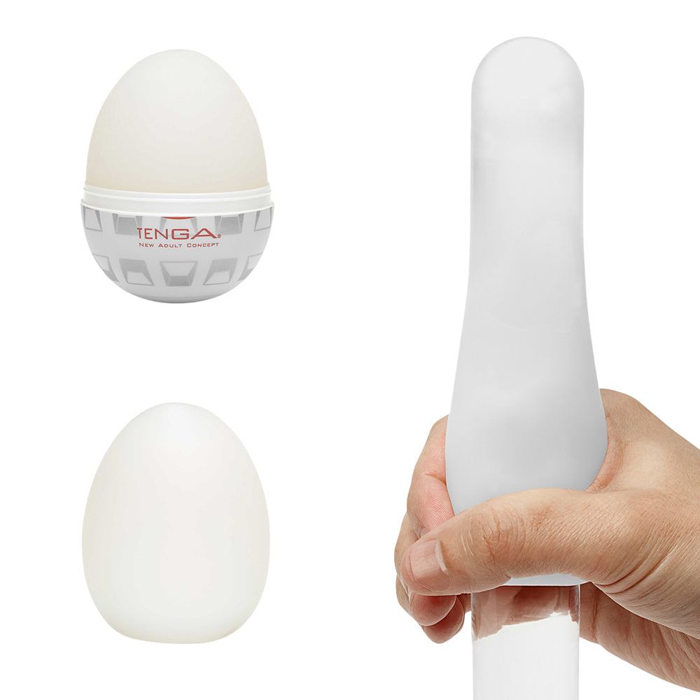 Tenga - Boxy Standard Series Egg Masturbator