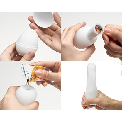 Tenga - Egg Gear Hard Gel Edition Discreet Masturbator