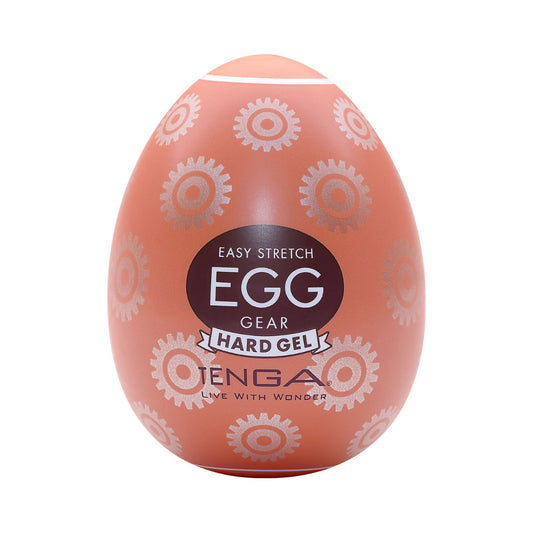 Tenga - Egg Gear Hard Gel Edition Discreet Masturbator