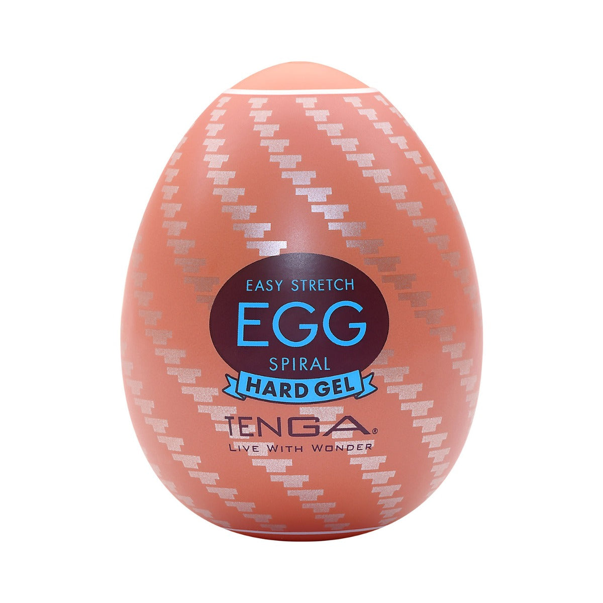 Tenga - Egg Spiral Hard Gel Edition Discreet Masturbator